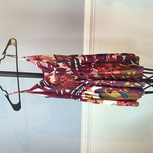 Bohemian spaghetti strap dress